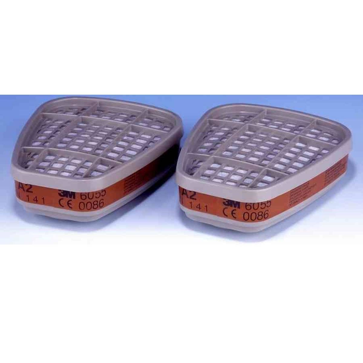 GAS AND VAPOR ABSORBER 3M CAT. A2 - 6055