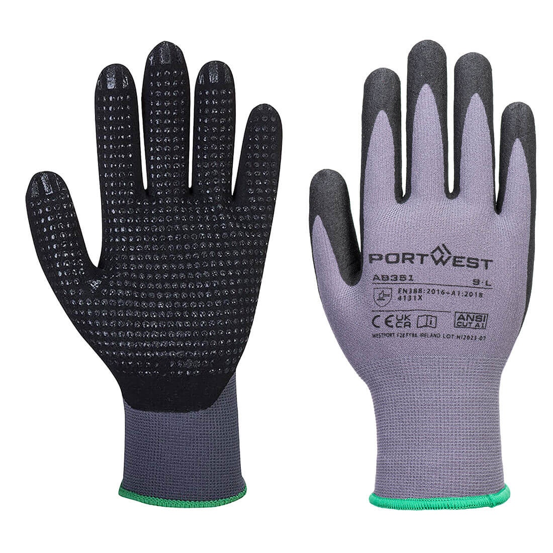 Grip 15 Nitrile Sandy Dotted Essential Multipack (Pk12)