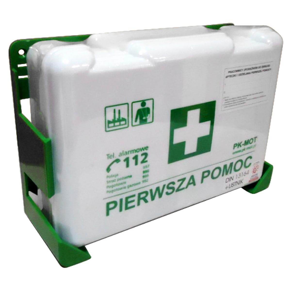 BD INDUSTRIAL FIRST AID KIT WITH WALL HANGER (DIN 13164 MOUTHPIECE)