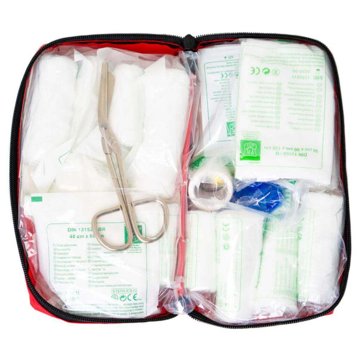 CAR FIRST AID KIT DIN MATERIAL MOUTHPIECE