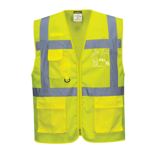 Athens Hi-Vis Mesh Executive Vest