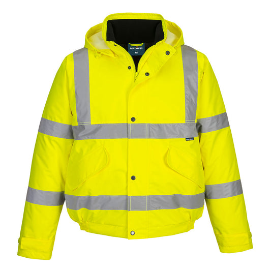 ES1 Essential Hi-Vis Winter Bomber Jacket