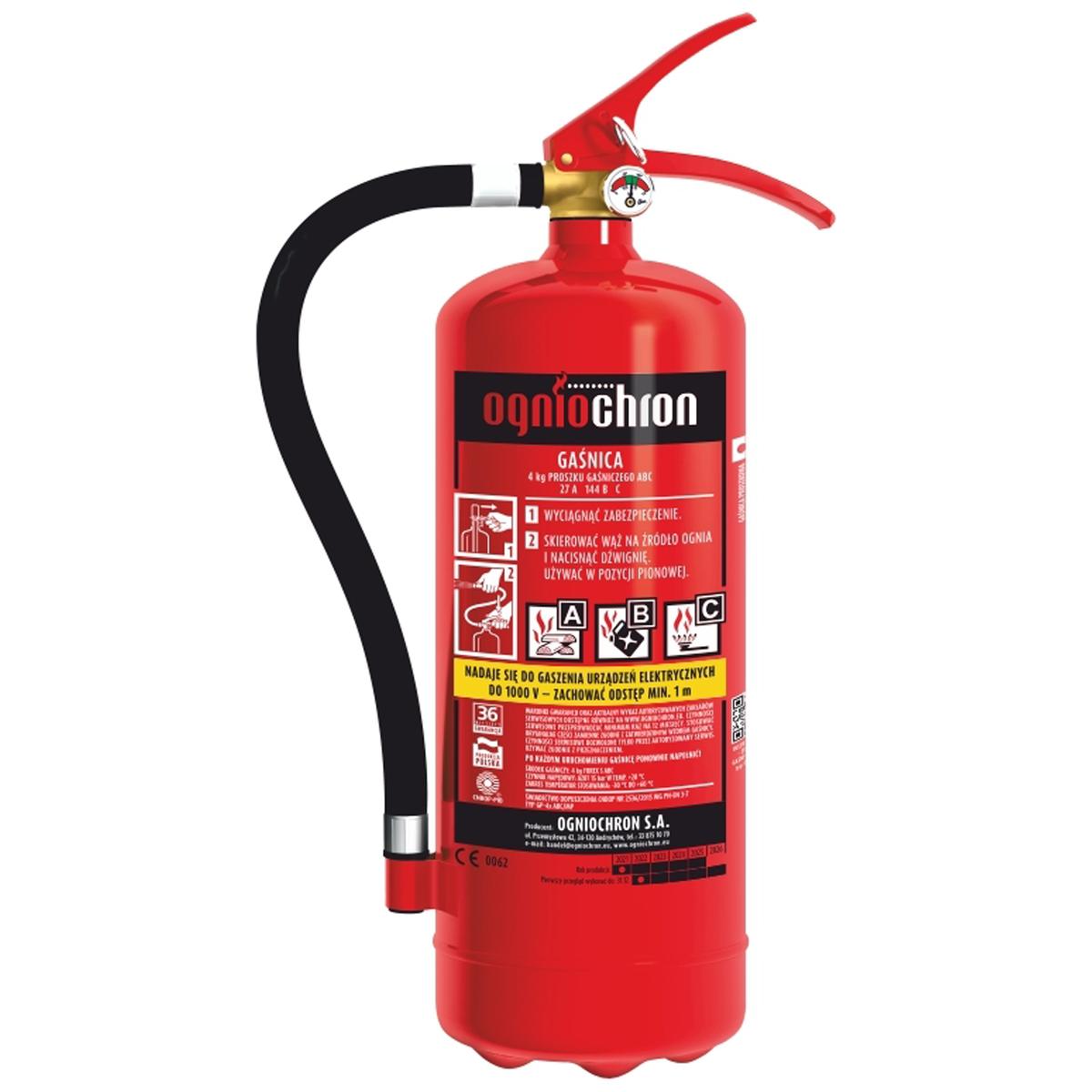 4 KG POWDER FIRE EXTINGUISHER GP-4x ABC/MP