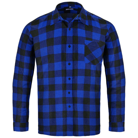 FLANCO BLUE FLANNEL SHIRT