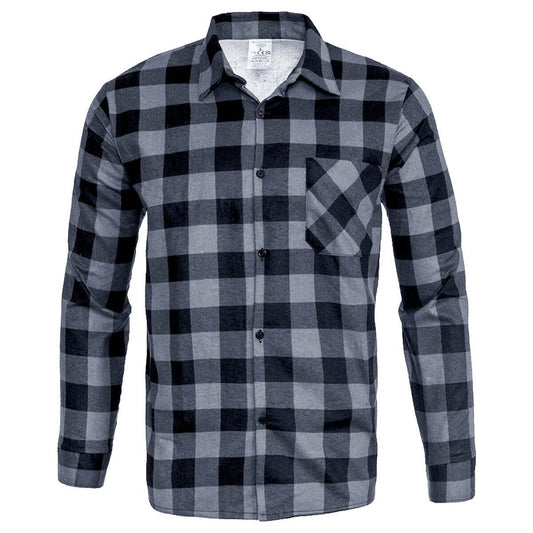 GREY FLANNEL SHIRT