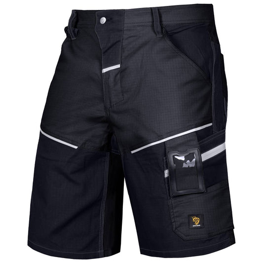 LANDER SPANDEX BLACK SHORT TROUSERS