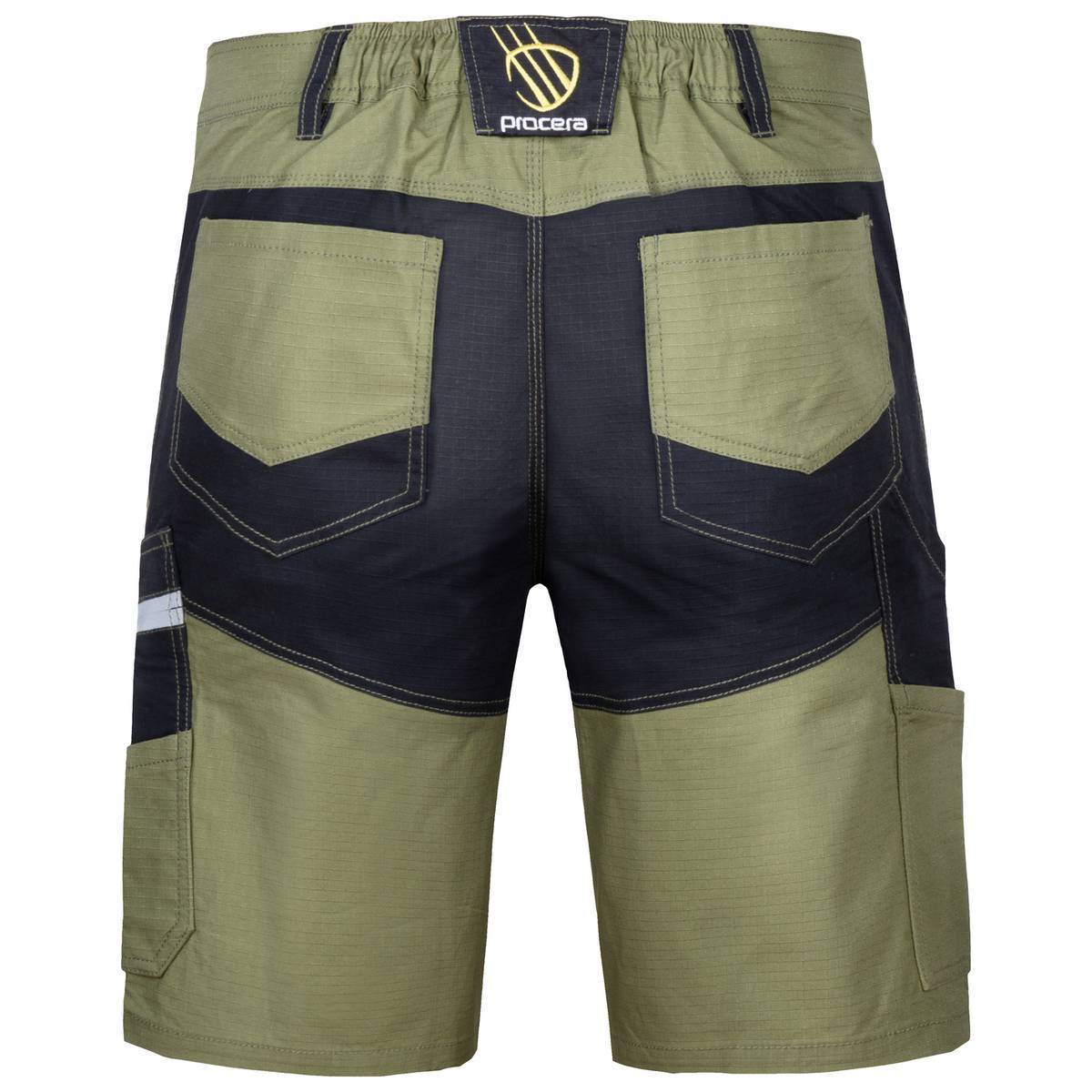 LANDER SPANDEX GREEN SHORT TROUSERS