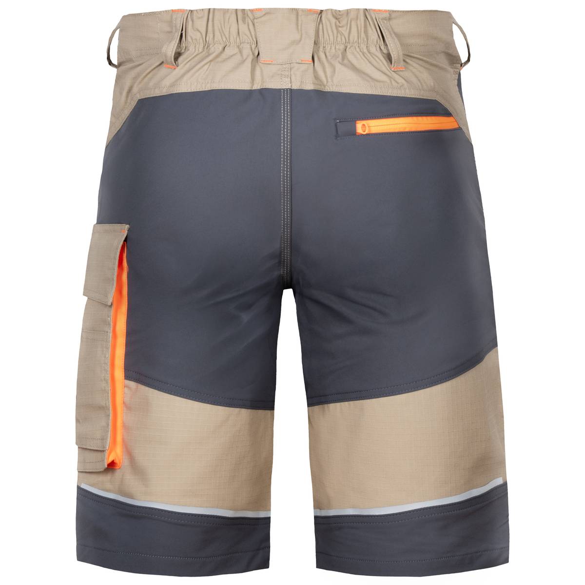 LIDO SPANDEX KHAKI SHORT TROUSERS