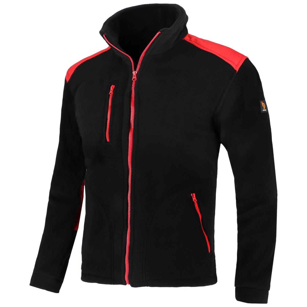 FLEECE 350 BLACK RED