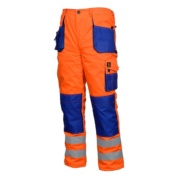 PROMAN INSULATED HV WAIST TROUSERS ORANGE