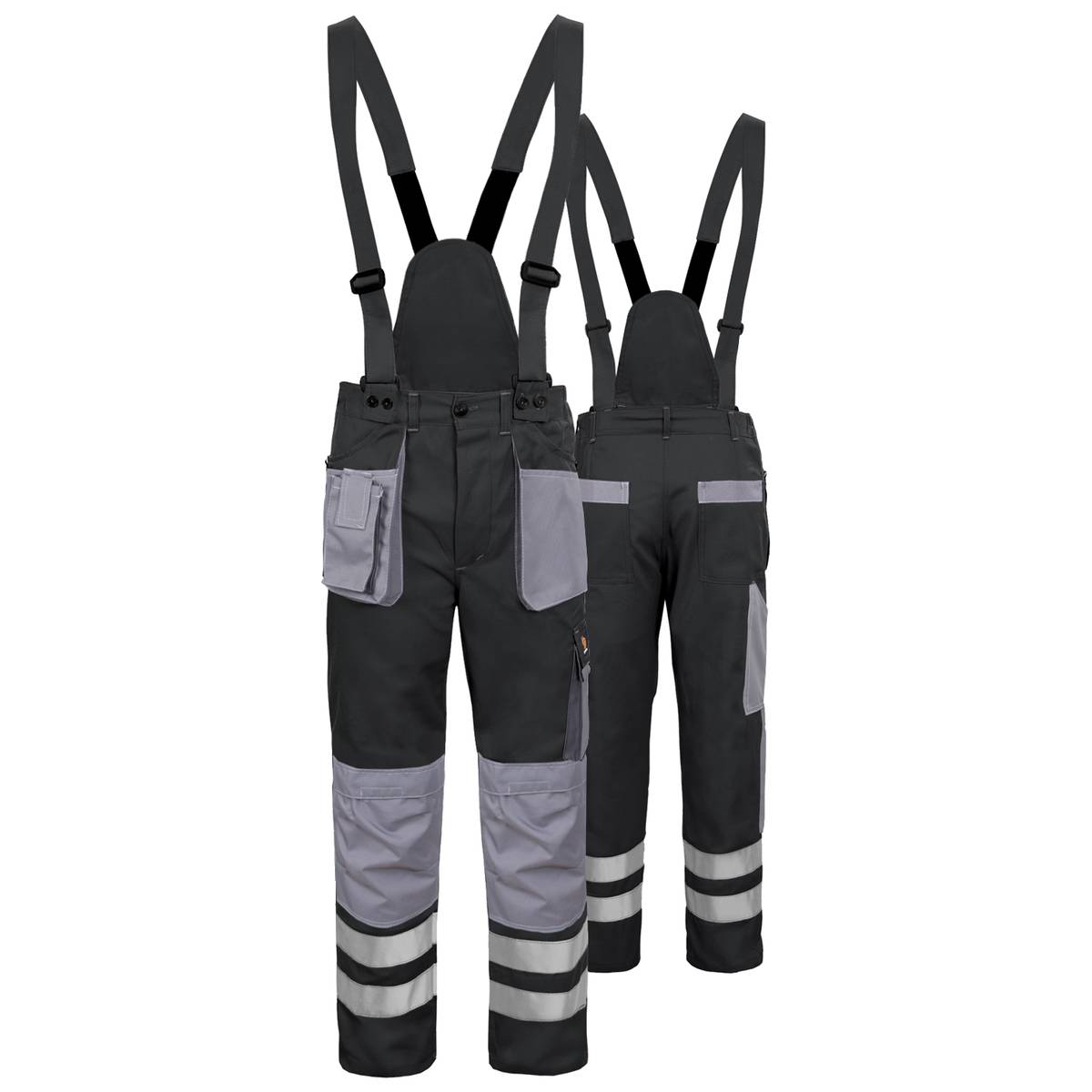 PROMAN DUAL COTTON 250 WAIST TROUSERS GRAY