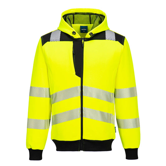 PW3 Hi-Vis Zip Hoodie