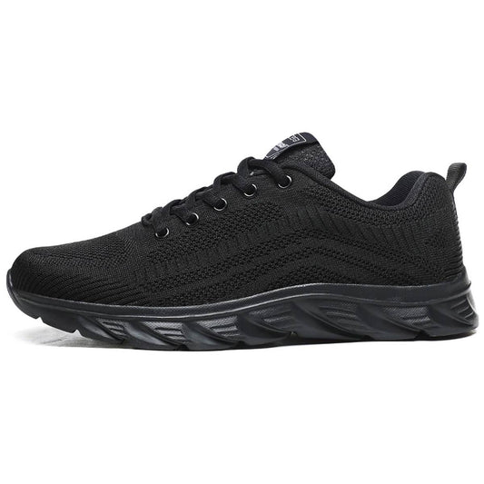 VERTIGO BLACK LEISURE SHOES
