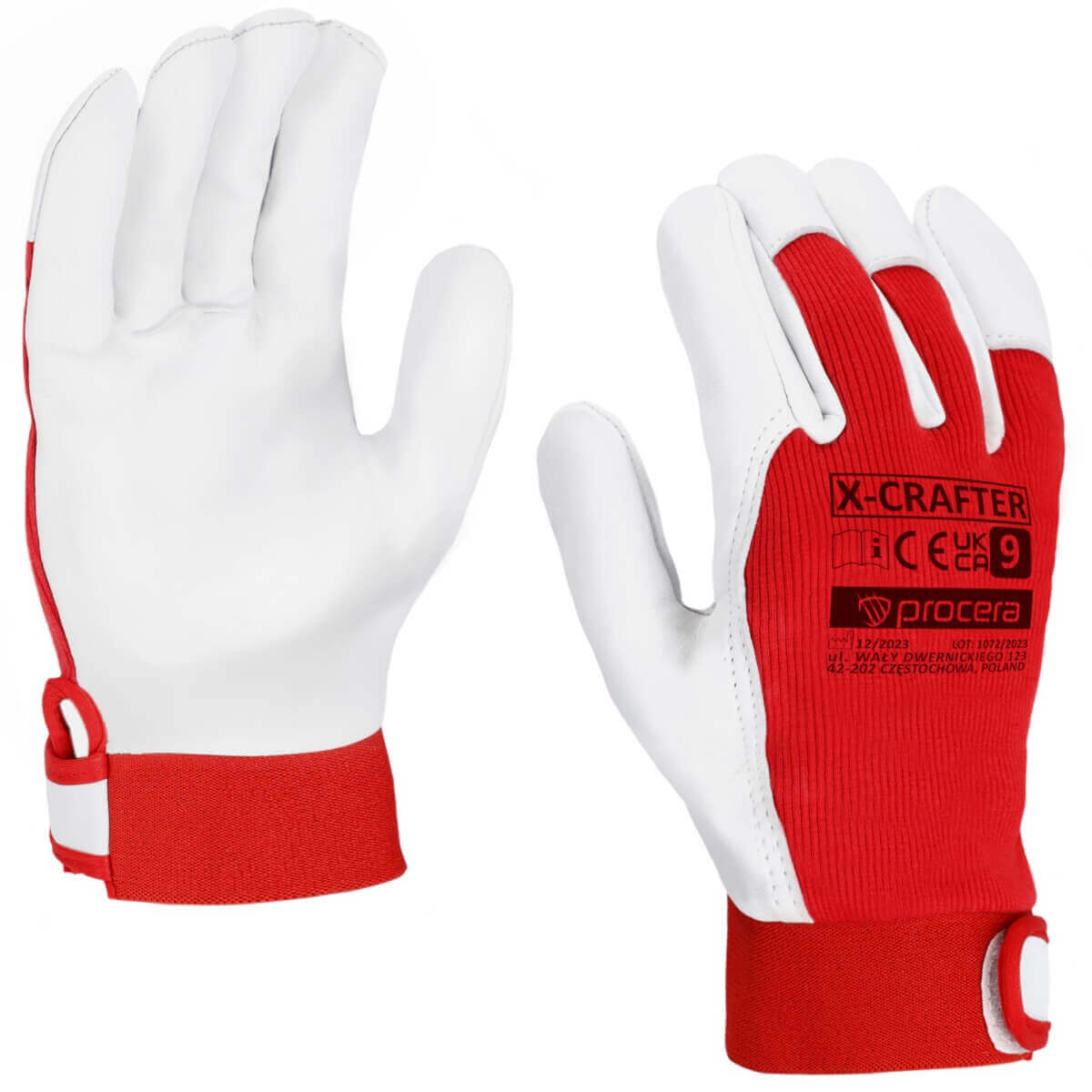 X-CRAFTER GOATSKIN REINFORCED GLOVES