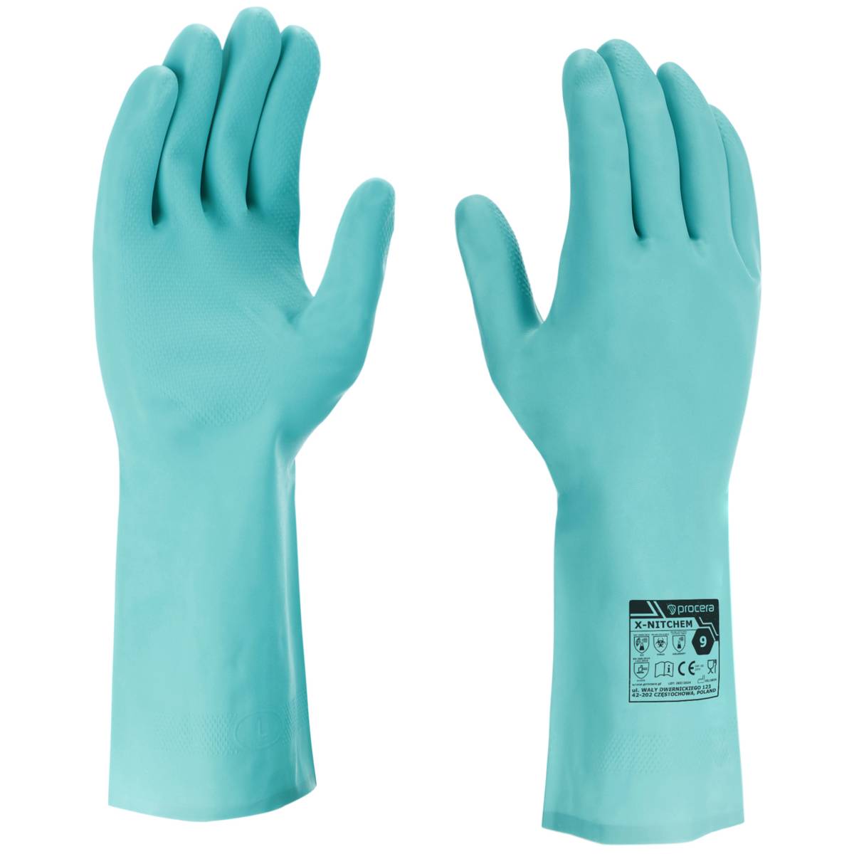 X-NITCHEM NITRILE LABORATORY GLOVES SIZE 7