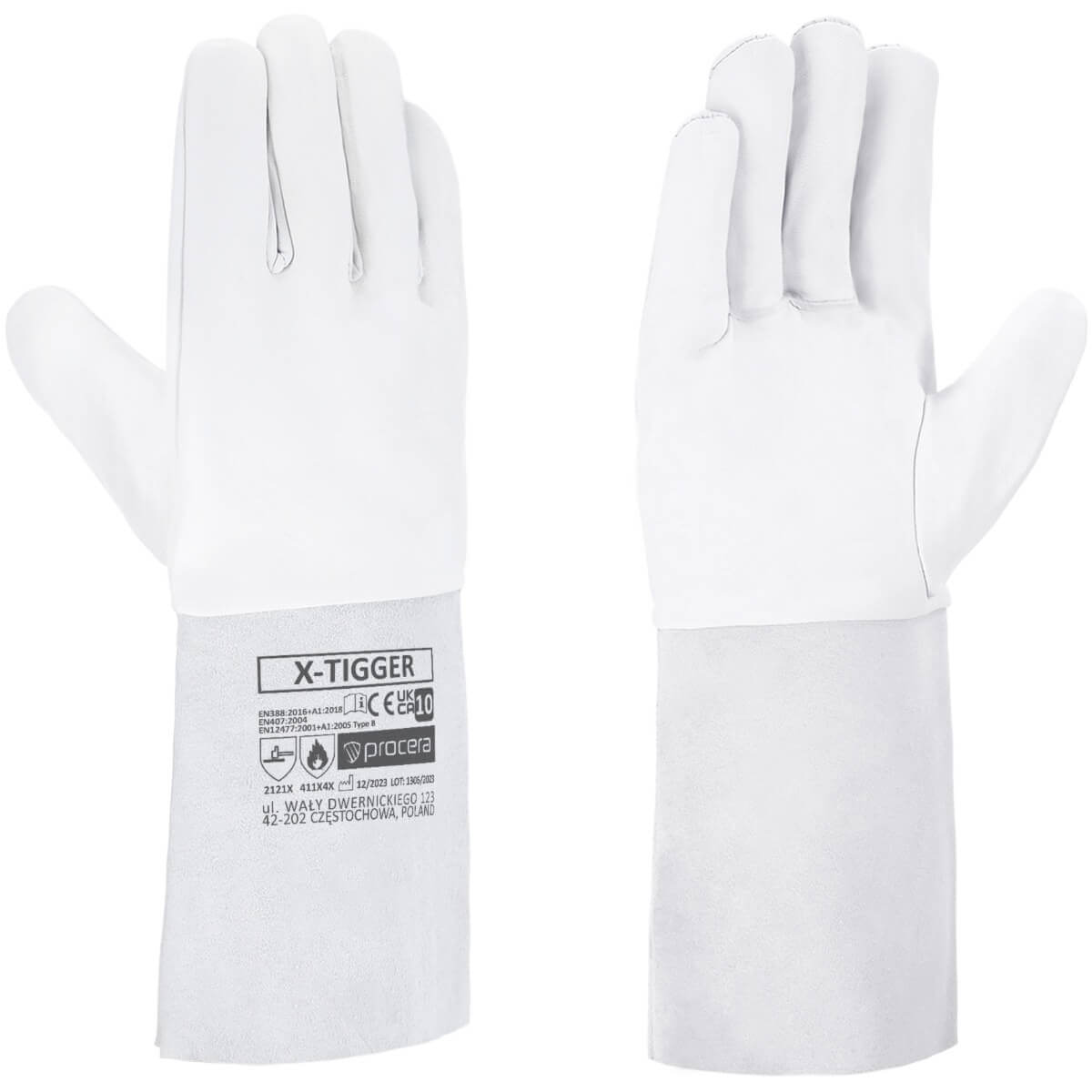 X-TIGGER LEATHER WELDING GLOVES