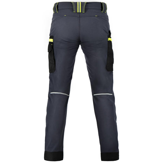 ZICO ELASTIC WAIST TROUSERS ANTHRACITE/BLACK