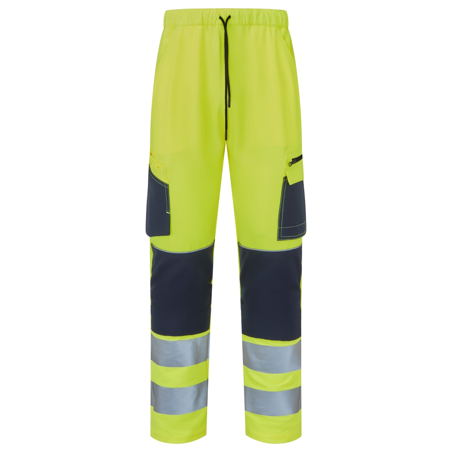 System Hi-Vis Eco Stretch Jogger Yellow Trouser
