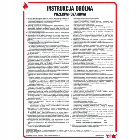FIRE SAFETY INSTRUCTIONS - GENERAL FIRE SAFETY INSTRUCTIONS - DB 001 DN CN