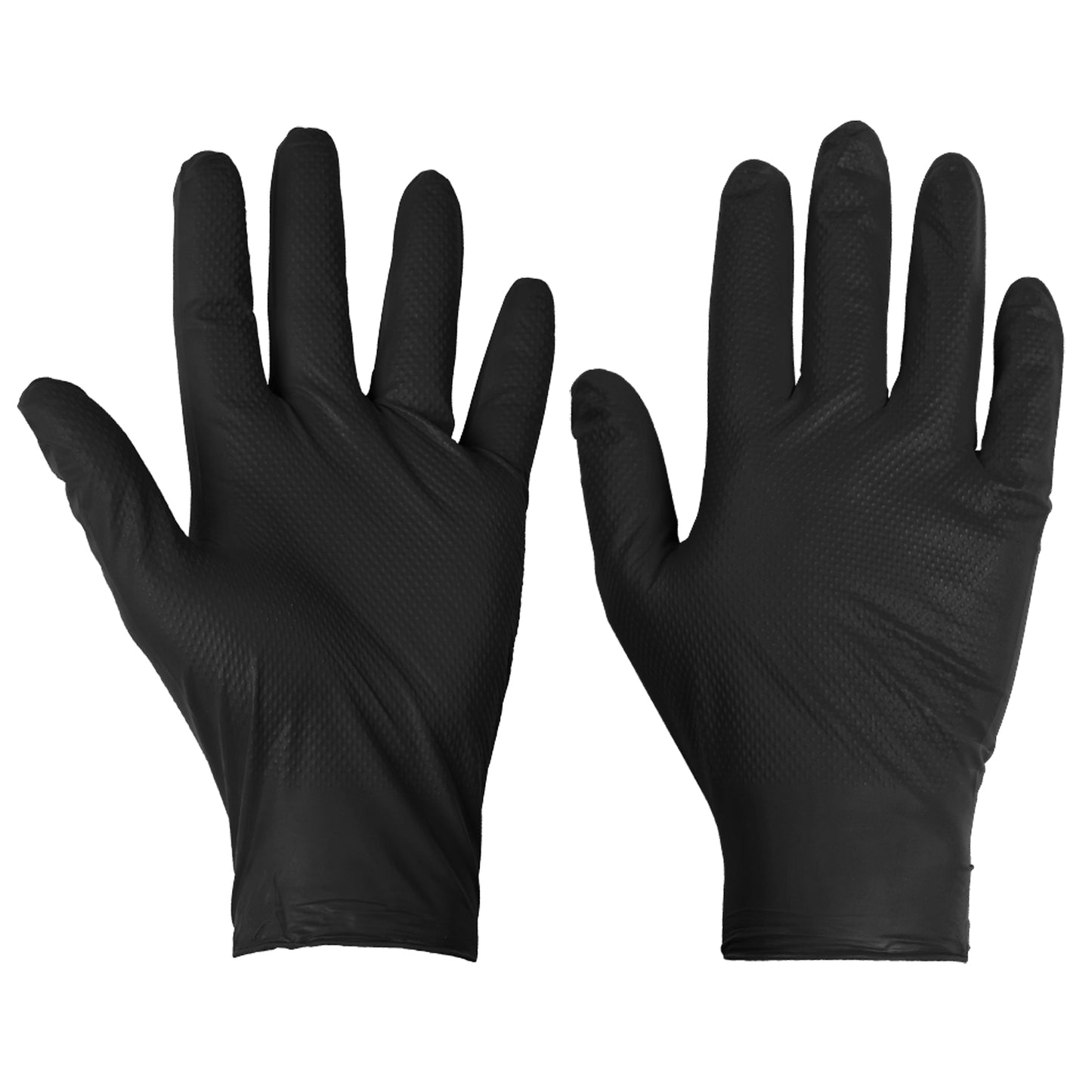 PG-901 Disposable Nitrile Diamond Grip Gloves