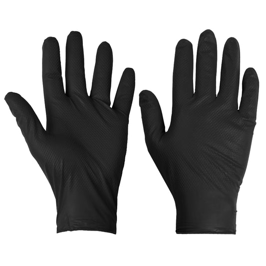 PG-901 Disposable Nitrile Diamond Grip Gloves