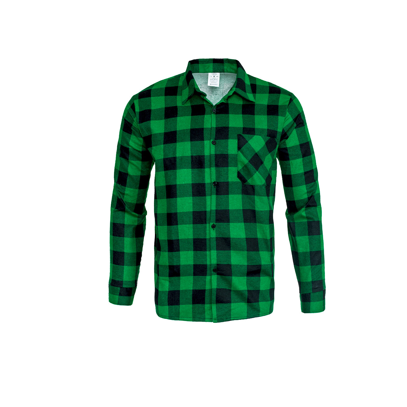 GREEN FLANNEL SHIRT