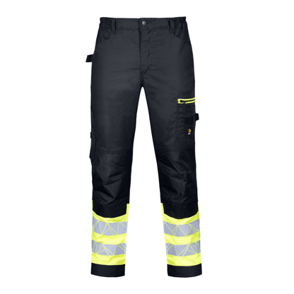 MEGAWORK RIP-STOP STRETCH BLACK WAIST PANTS