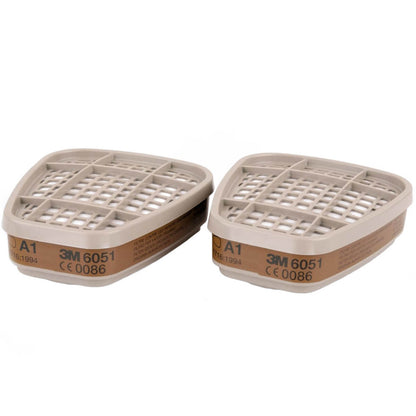 GAS AND VAPOR ABSORBER 3M CAT. A1 - 6051