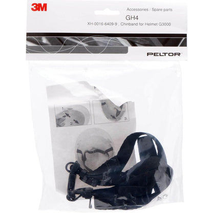 3-point chin strap for 3M G3000 safety helmets