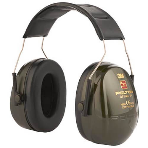 3M Optime II Earmuffs, Head-Mounted Version H520A