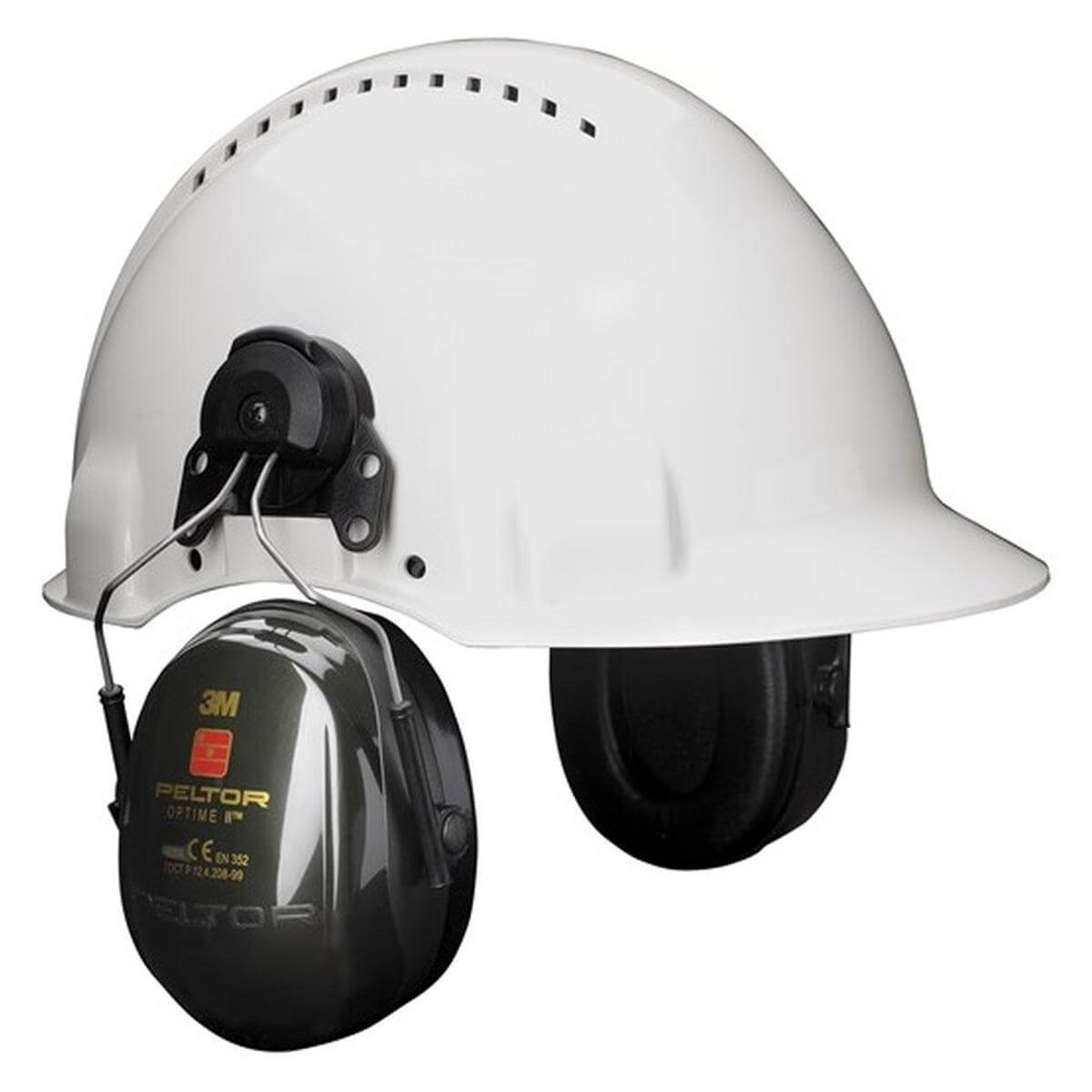 3M Optime II Earmuffs, Helmet-Mounted Version H520P3E