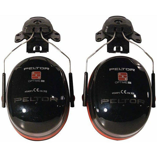 3M Optime III Earmuffs, Helmet-Mounted Version H540P3E