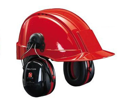 3M Optime III Earmuffs, Helmet-Mounted Version H540P3E