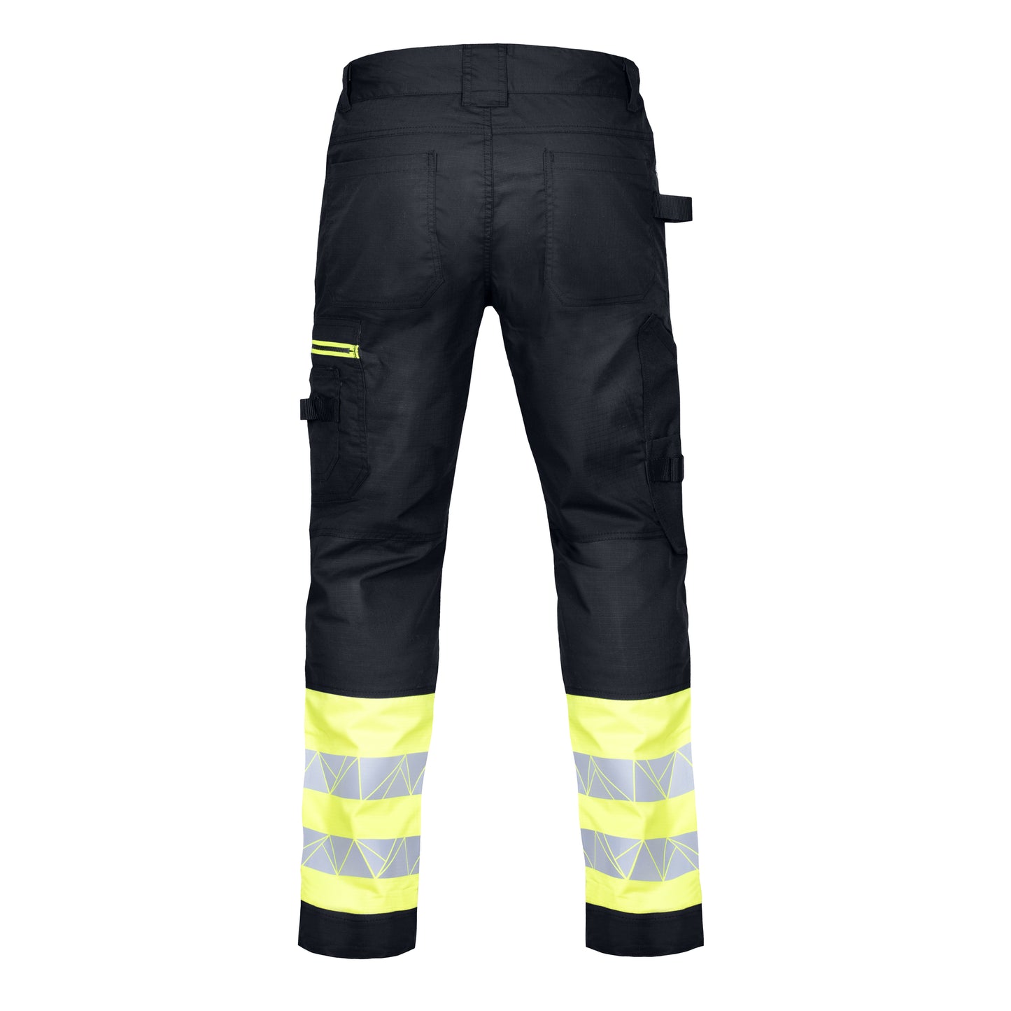 MEGAWORK RIP-STOP STRETCH BLACK WAIST PANTS