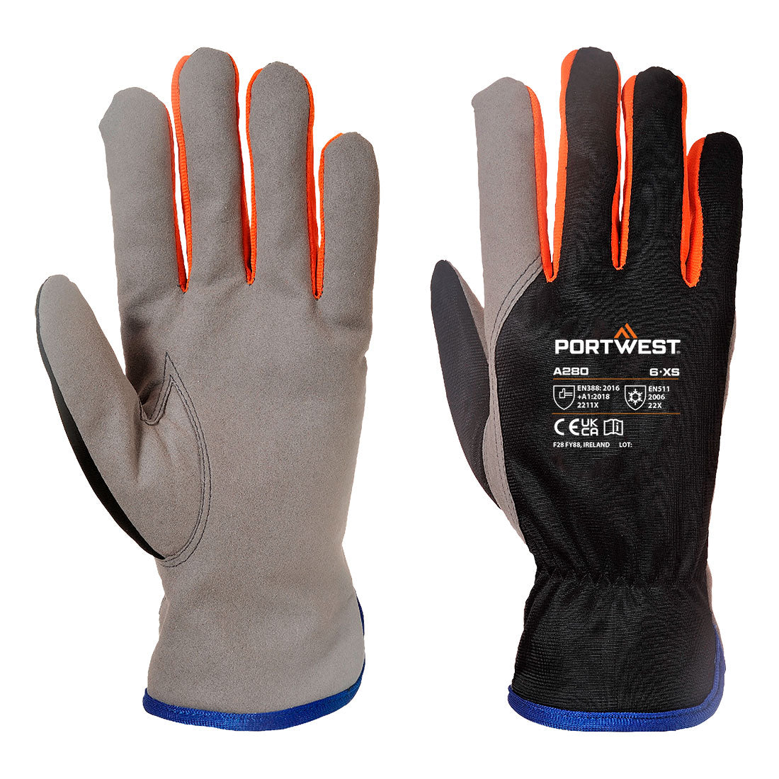 Cold 240 Synthetic Leather Mechanical Glove