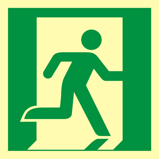 EMERGENCY EXIT SIGN (RIGHT SIDE) - AAE002 C1 PS