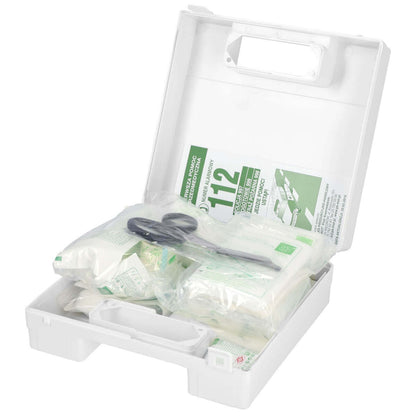 BDR PORTABLE FIRST AID KIT WITH WALL HANGER (DIN 13164 MOUTHPIECE)