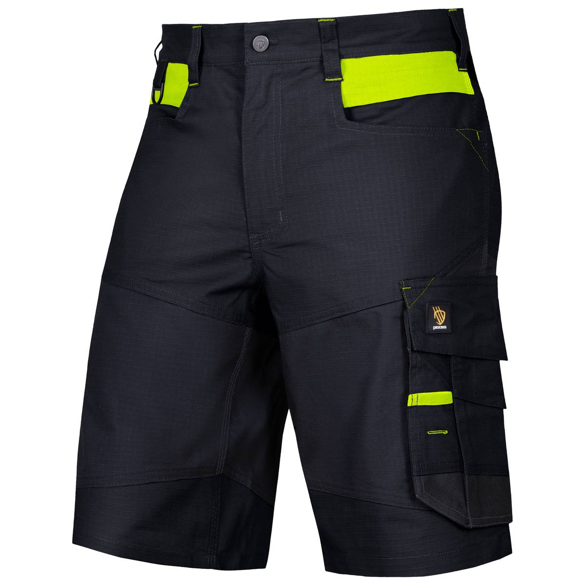 BARI SPANDEX BLACK SHORT TROUSERS