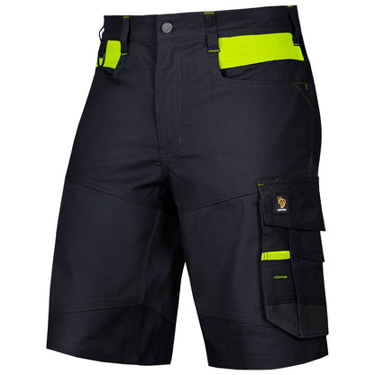 BARI SPANDEX BLACK SHORT TROUSERS