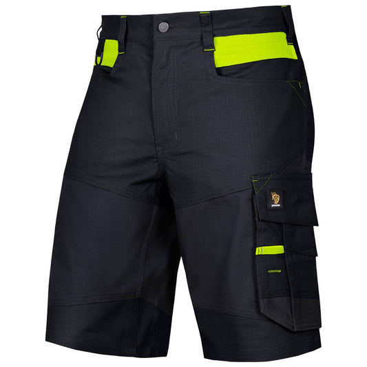 BARI SPANDEX BLACK SHORT TROUSERS