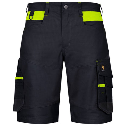 BARI SPANDEX BLACK SHORT TROUSERS