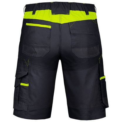 BARI SPANDEX BLACK SHORT TROUSERS