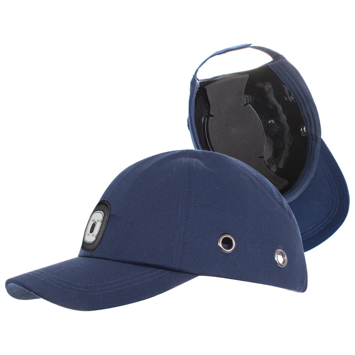 LED BUMPCAP PROTECTIVE HAT NAVY BLUE
