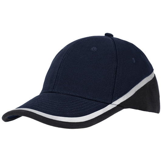 NAVY DOUBLE CAP