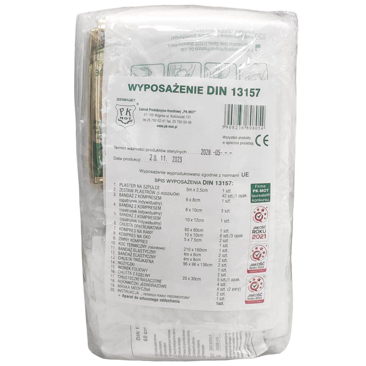 FIRST AID KIT EQUIPMENT DIN13157