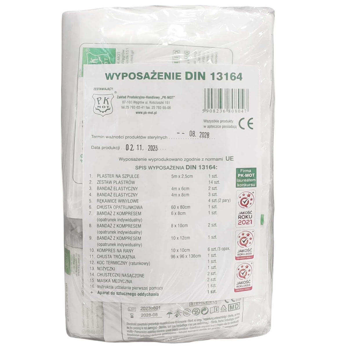 FIRST AID KIT EQUIPMENT DIN13164
