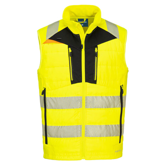DX4 Hi-Vis Hybrid Baffle Bodywarmer