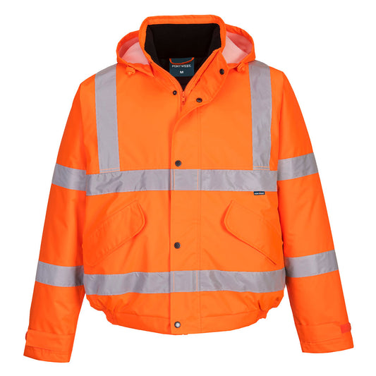 ES1 Essential Hi-Vis Winter Bomber Jacket