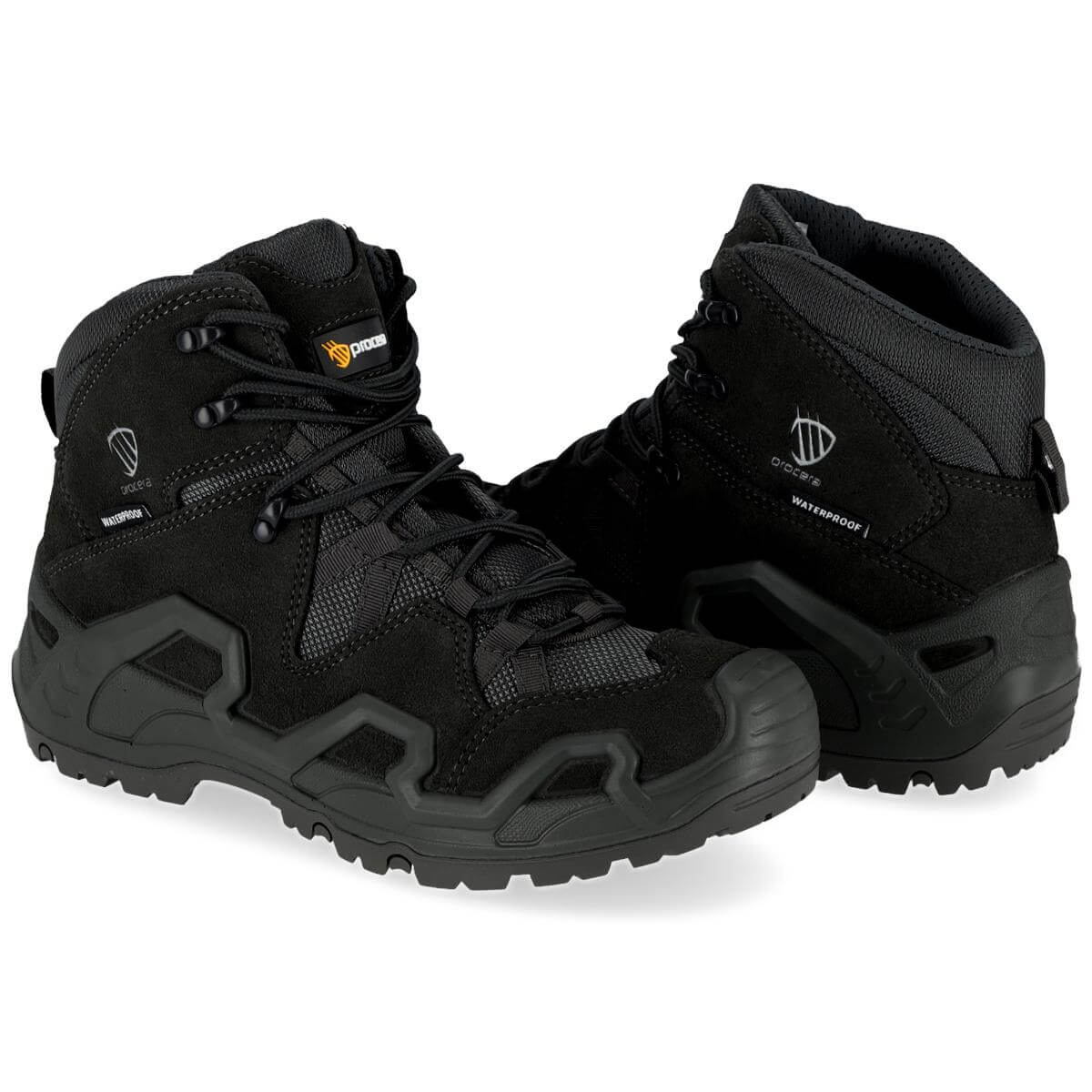 EXPLORER BLACK ANKLE SHOES