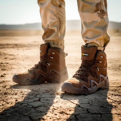 EXPLORER BROWN ANKLE SHOES